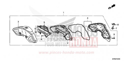 COMPTEUR CB1000RAD de 2013